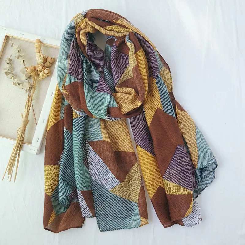 2019 New Geometry Print Scarves And Shawls Women Cotton Rhombus Print Wrap Hijab Foulard Muffler Free Shipping
2019 New Geometry Print Scarves And Shawls Women Cotton Rhombus Print Wrap Hijab Foulard Muffler Free Shipping
