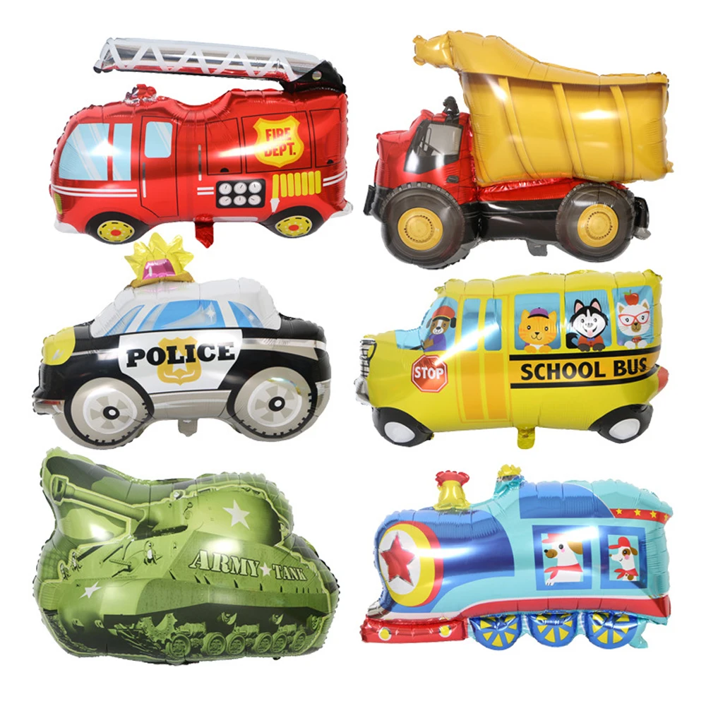 Car Fire truck train Balloons Party Decoration Novelty Gift Foil Balloon Birthday Party Car Police Fire Tank Ambulance Train Bal
Car Fire truck train Balloons Party Decoration Novelty Gift Foil Balloon Birthday Party Car Police Fire Tank Ambulance Train Bal