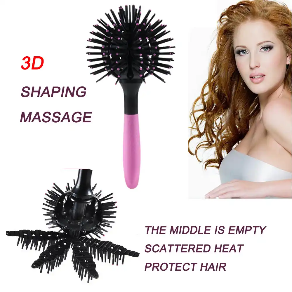 Natural Health Salon Professional Vent Hair Brush Anti Static Hair