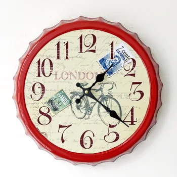 European Style beer Cover Electronic duvar saati Antique nostalgia Bar restaurant wall Clock bell decorative watch Timer Clocks
European Style beer Cover Electronic duvar saati Antique nostalgia Bar restaurant wall Clock bell decorative watch Timer Clocks