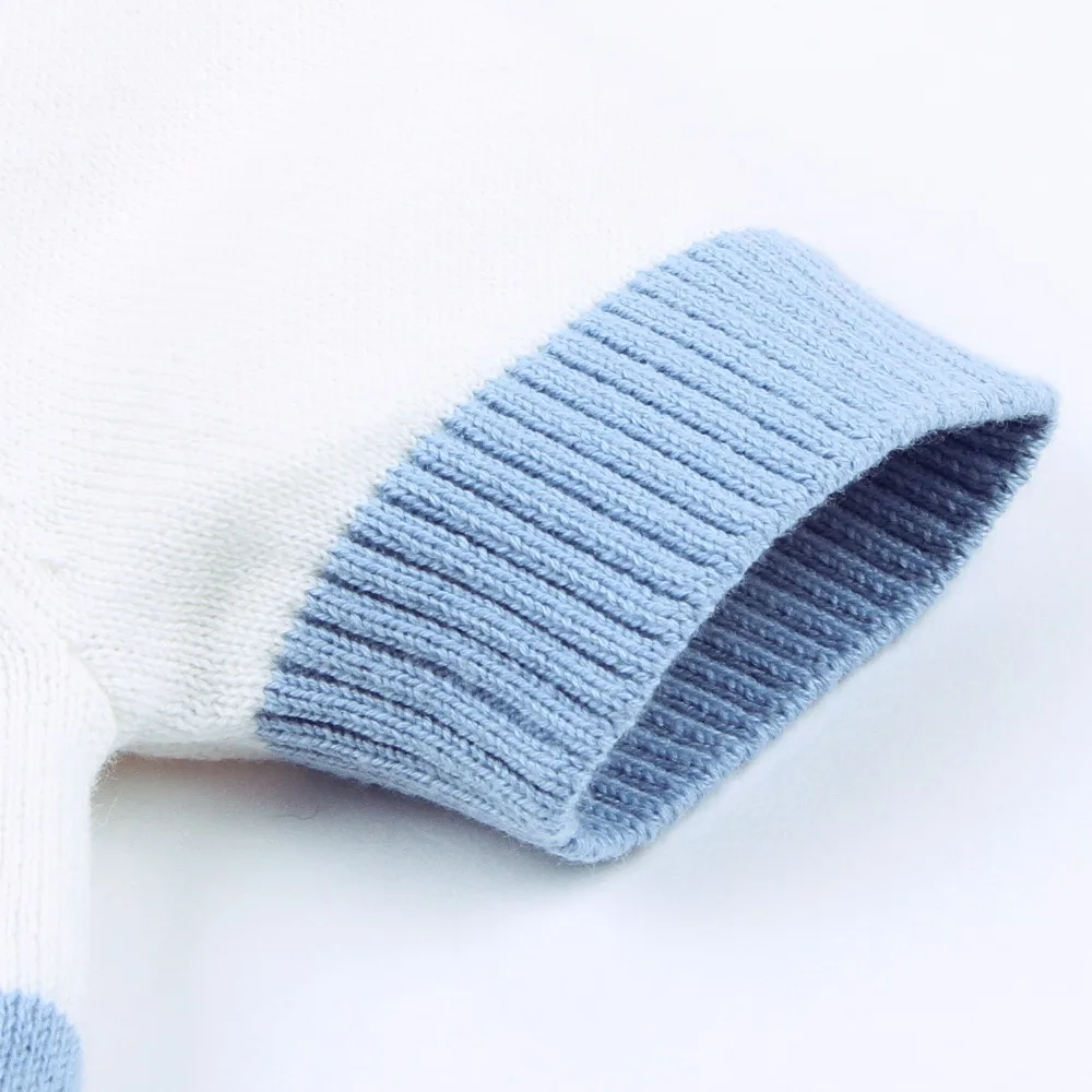 Macacão infantil de malha de algodão listrado Macacão infantil de malha de algodão listrado