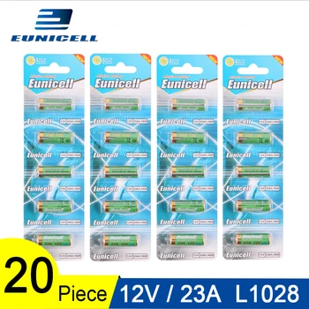 20pcs=4 Cards 12V 23A Dry Alkaline Battery 21/23 A23 E23A MN21 MS21 V23GA L1028 Eunicell High Voltage Batteries
20pcs=4 Cards 12V 23A Dry Alkaline Battery 21/23 A23 E23A MN21 MS21 V23GA L1028 Eunicell High Voltage Batteries