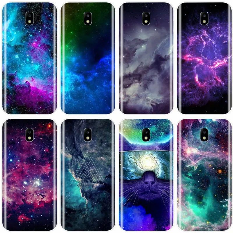 colorful space for galaxy universe Cover Phone Case For Samsung Galaxy J3 J4 J6 J8 2018 J5 J7 2017 2016 J3PRO PLUS | Мобильные