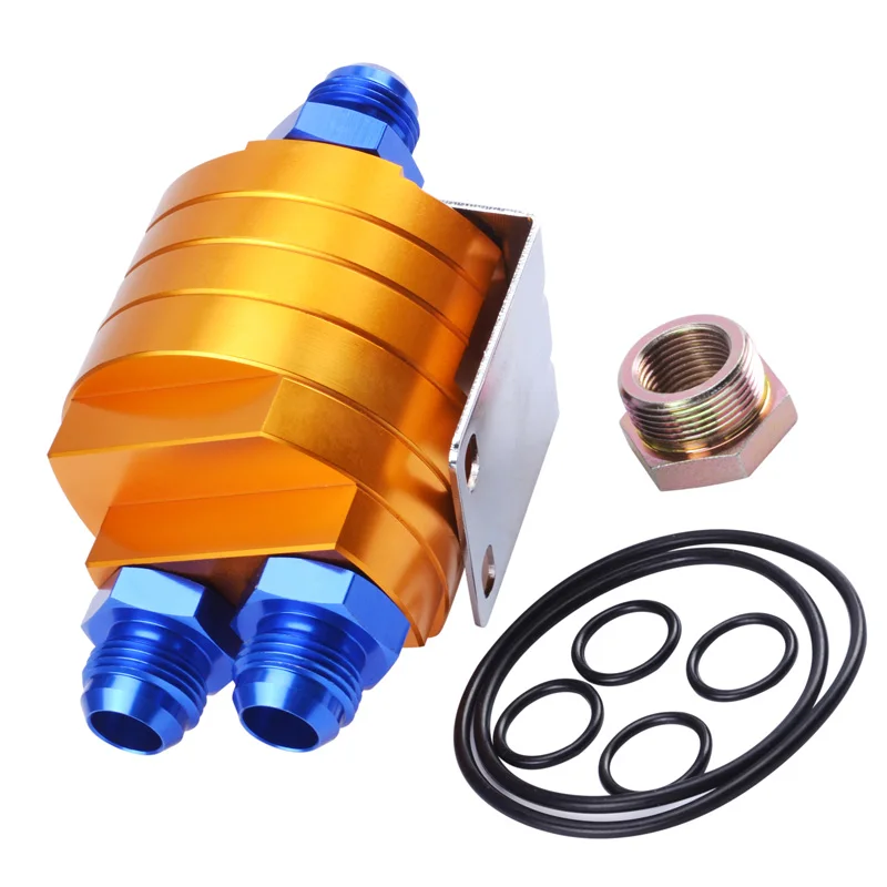 ESPEEDER Universal Aluminum Oil Filter Cooler Sandwich Oil Gauge Filter Turbo Oil Line Kit
ESPEEDER Universal Aluminum Oil Filter Cooler Sandwich Oil Gauge Filter Turbo Oil Line Kit
