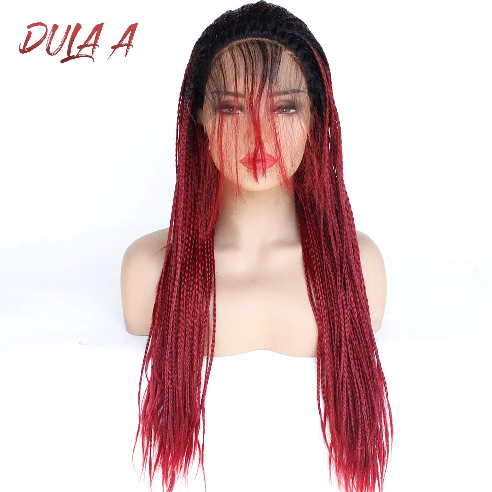 Red Brown Ombre Honey Wig with Baby Hair Heat Resistant Fiber Synthetic Lace Front Braid Wig Braided Box Braids Wig
Red Brown Ombre Honey Wig with Baby Hair Heat Resistant Fiber Synthetic Lace Front Braid Wig Braided Box Braids Wig