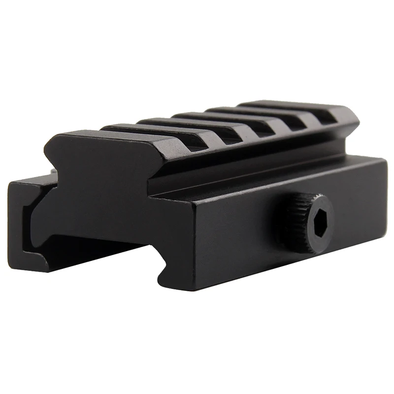 Quick Release Half Inch .5 Low Profile Riser QR Block Mount 1-10-7