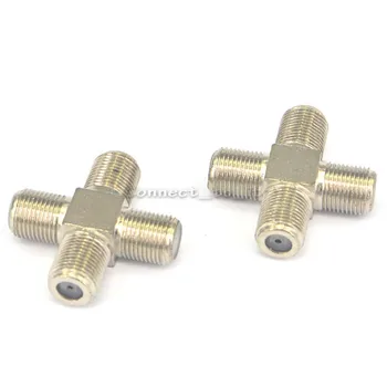 100 Pieces shipping by DHL F adapter F Jack to Jack to Jack to Jack "+" Type RF connector 4 way
100 Pieces shipping by DHL F adapter F Jack to Jack to Jack to Jack "+" Type RF connector 4 way
