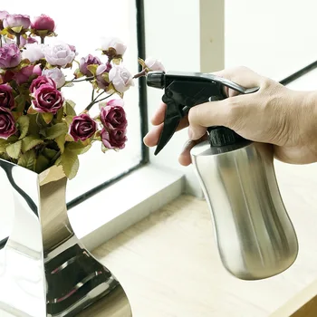 10pcs 360ml Stainless Steel Watering Cans Spray Bottle for Household Garden Green Plants Simple Design Watering Pots W9613
10pcs 360ml Stainless Steel Watering Cans Spray Bottle for Household Garden Green Plants Simple Design Watering Pots W9613