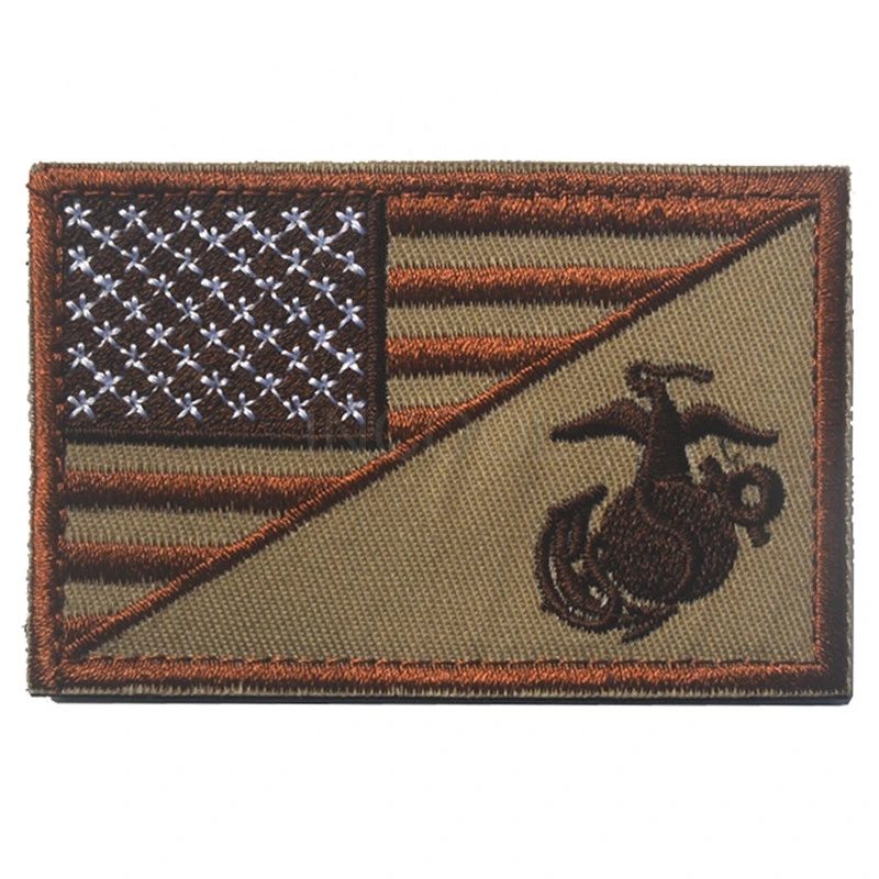 Embroidered Patch US American Flag Marine Corps USMC Morale Patch Tactical Emblem Badges Embroidery Patches For Jackets Backpack
Embroidered Patch US American Flag Marine Corps USMC Morale Patch Tactical Emblem Badges Embroidery Patches For Jackets Backpack