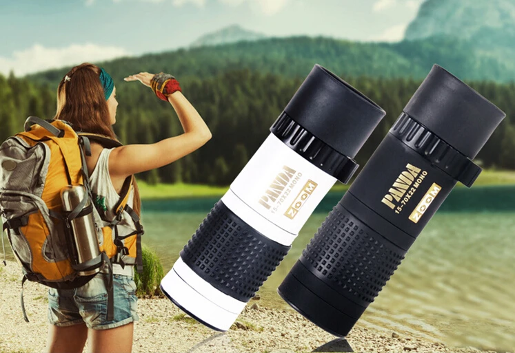 1PC New 15-70/22 Zoom Monocular Telescope Green Film Lens Travel Spotting Scope HD Monoculars telescopes Outdoor Device A1994
1PC New 15-70/22 Zoom Monocular Telescope Green Film Lens Travel Spotting Scope HD Monoculars telescopes Outdoor Device A1994