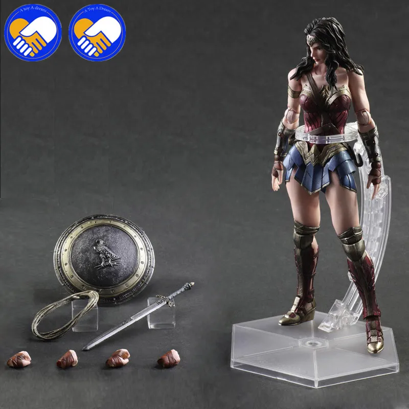 PLAY ART PA Kai Bat man V Superman The Dawn of Justices 27cm Wonder Girl Woman Action Figure Model Toys For Collection
PLAY ART PA Kai Bat man V Superman The Dawn of Justices 27cm Wonder Girl Woman Action Figure Model Toys For Collection