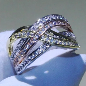 Victoria choucong Brand New Cross Rings 925 Sterling Silver Separate Color AAA Cubic Zirconia Eternity Wedding Band Rings Gift
Victoria choucong Brand New Cross Rings 925 Sterling Silver Separate Color AAA Cubic Zirconia Eternity Wedding Band Rings Gift