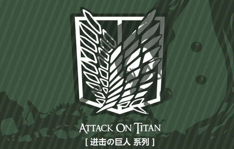Attack on Titan Scouting Legion Survey Corps car decal sticker