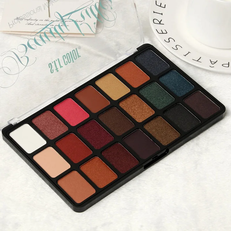 21Colors Glitter Eyeshadow Makeup Pallete Matte Eye Shadow Palette Shimmer Shine Diamond Eyeshadow Powder Pigment Cosmetics
21Colors Glitter Eyeshadow Makeup Pallete Matte Eye Shadow Palette Shimmer Shine Diamond Eyeshadow Powder Pigment Cosmetics
