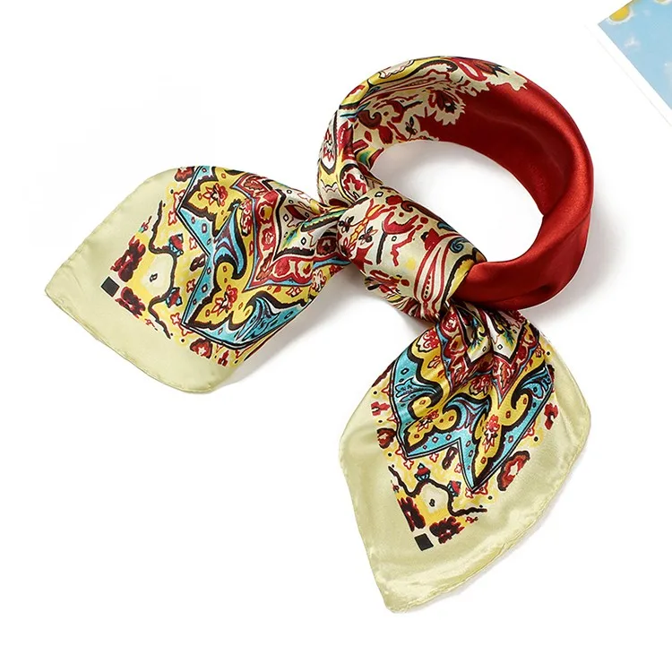 Fashionable Womens scarfs silk scarf Foulard Luxury Scarf NeckerChief 60CM muslim head scarf Spring flowers BC03
Fashionable Womens scarfs silk scarf Foulard Luxury Scarf NeckerChief 60CM muslim head scarf Spring flowers BC03
