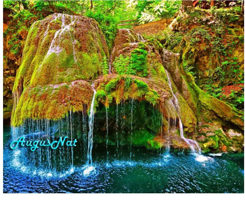 scenery diamond painting full drill mountain waterfall art decor rhinestone pasted embroidery beads craft gifts | Дом и сад