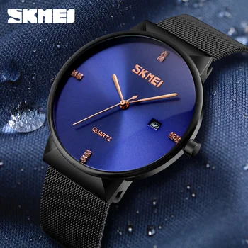 Simple Fashion Ultra Thin Men's Watches Luxury Brand SKMEI Stainless Steel Waterproof Date Casual Quartz Wrist Watch Relogio
Simple Fashion Ultra Thin Men's Watches Luxury Brand SKMEI Stainless Steel Waterproof Date Casual Quartz Wrist Watch Relogio