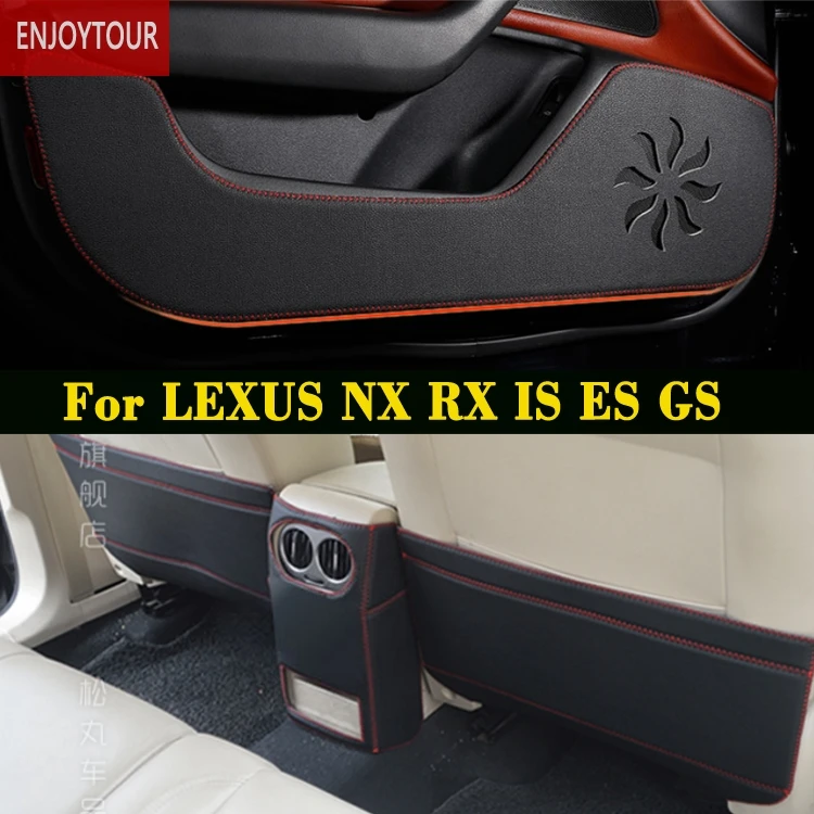 Car pads front rear door Seat Anti-kick mat Accessories For Lexus nx200 nx300 es250 rx270 ct200t is200 is250 es250 es300h gs450
Car pads front rear door Seat Anti-kick mat Accessories For Lexus nx200 nx300 es250 rx270 ct200t is200 is250 es250 es300h gs450