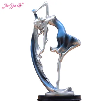 JIA-GUI LUO High 34CM Resin crafts dancing girl statue creative decoration modern simple living room wine cabinet gifts B027
JIA-GUI LUO High 34CM Resin crafts dancing girl statue creative decoration modern simple living room wine cabinet gifts B027