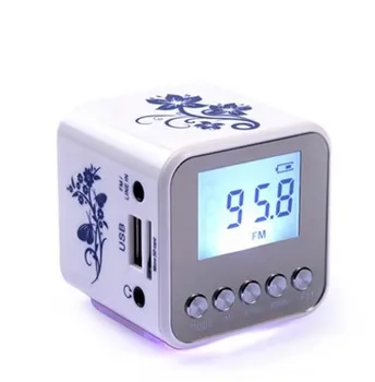 Multi Function Designer Novelty Alarm Clock Digital Radio Electronic Desk Blue White Porcelain Led Digital Speaker Clock
Multi Function Designer Novelty Alarm Clock Digital Radio Electronic Desk Blue White Porcelain Led Digital Speaker Clock