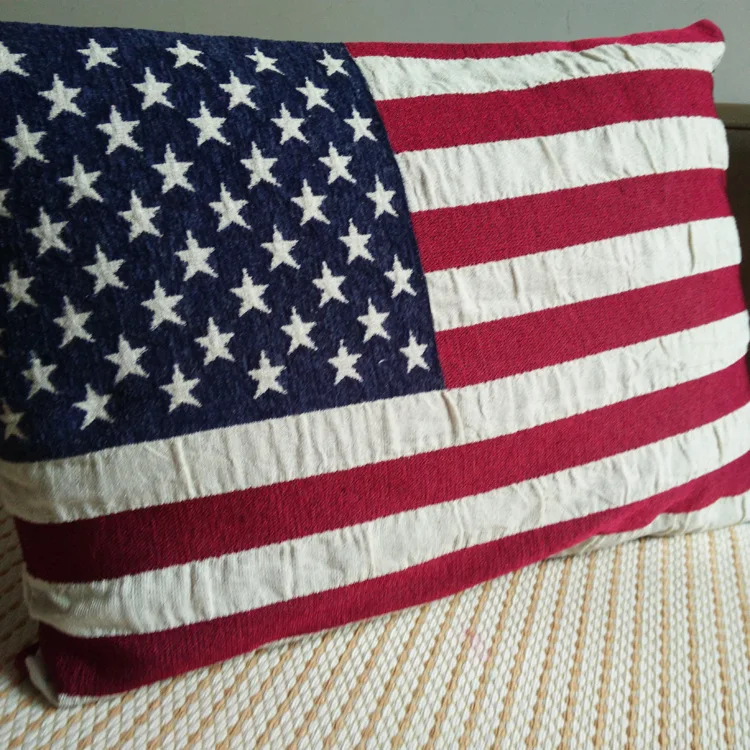 CAMMITEVER USA Cushion Cover Housse De Coussin USA Flag Pillow Cases the United States National Cushions For Bed Chair 60*45cm
CAMMITEVER USA Cushion Cover Housse De Coussin USA Flag Pillow Cases the United States National Cushions For Bed Chair 60*45cm