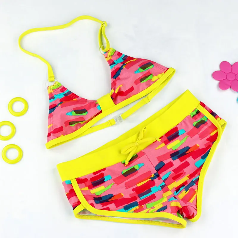 Girls bikini set Cute Flower Pattern Split Bikini Swimwear lovely Bikini Biquini Infantil Menina Two Pieces Baby Bathing Suits
Girls bikini set Cute Flower Pattern Split Bikini Swimwear lovely Bikini Biquini Infantil Menina Two Pieces Baby Bathing Suits