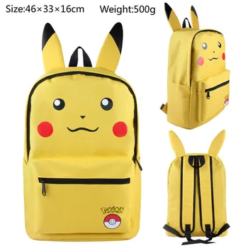 Pikachu Backpack Book Bag Pocket Monsters Rucksack Mochila Escolar Harajuku Anime Canvas School Bags 14 Styles
Pikachu Backpack Book Bag Pocket Monsters Rucksack Mochila Escolar Harajuku Anime Canvas School Bags 14 Styles