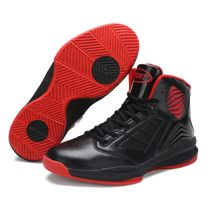 2017 Men Basketball Sneakers Black/Red/Blue Basketball Shoes Outdoor Non-slip High Tops Basketball Trainers Boots
2017 Men Basketball Sneakers Black/Red/Blue Basketball Shoes Outdoor Non-slip High Tops Basketball Trainers Boots