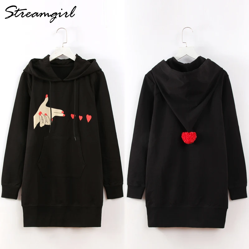 Streamgirl Long Hoodies For Women 2019 White Printed Hoodie Dress Sweatshirt Women Hoodies Long Sleeve Sweatshirts Female Spring
Streamgirl Long Hoodies For Women 2019 White Printed Hoodie Dress Sweatshirt Women Hoodies Long Sleeve Sweatshirts Female Spring