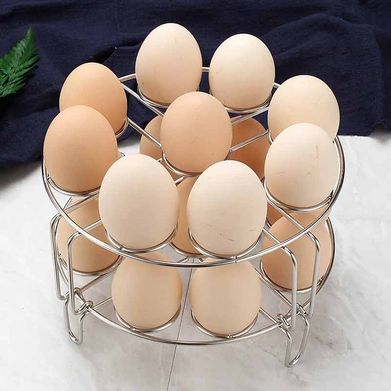 Kitchen 1 Set Double Layer Egg Steamer Rack 304 Stainless Steel Egg Poachers Instant Pot Pressure Cooker Kitchen Egg Cakes Tools
Kitchen 1 Set Double Layer Egg Steamer Rack 304 Stainless Steel Egg Poachers Instant Pot Pressure Cooker Kitchen Egg Cakes Tools