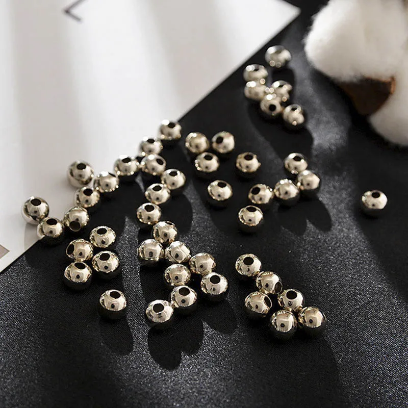 100pcs Metal Big Hole Spacer Bead Loose Beads for Bracelet Jewelry Making Fit 3/4/5/6/8mm Leather Rope Wire Cord DIY Accessories
100pcs Metal Big Hole Spacer Bead Loose Beads for Bracelet Jewelry Making Fit 3/4/5/6/8mm Leather Rope Wire Cord DIY Accessories