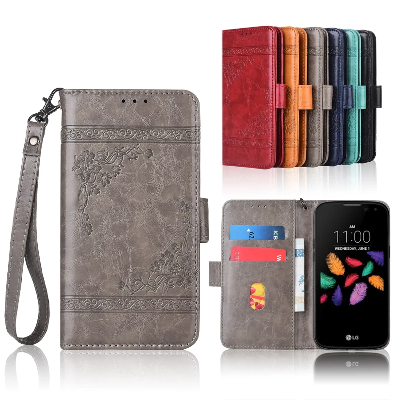 Newest Wallet case for LG K3 LTE Flip case with Strap,100% special PU leather embossing flower book cover case
Newest Wallet case for LG K3 LTE Flip case with Strap,100% special PU leather embossing flower book cover case