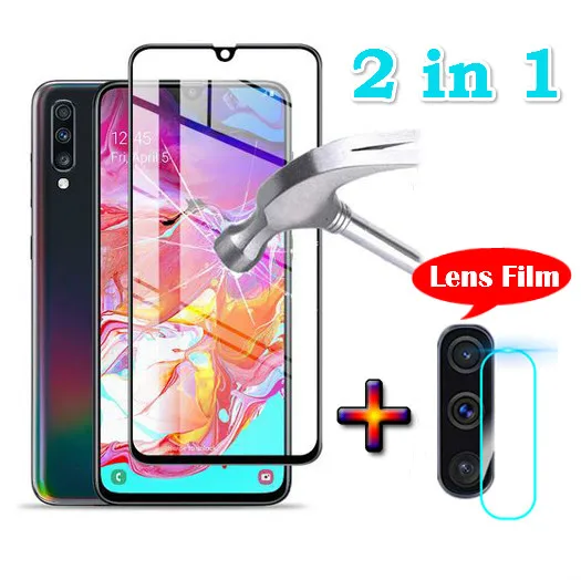 2-in-1 Camera Lens Full Cover Tempered Glass For Samsung Galaxy A30 A50 A70 A40 A20 M20 A8 A9 A7 2018 Screen Protector lens Film
2-in-1 Camera Lens Full Cover Tempered Glass For Samsung Galaxy A30 A50 A70 A40 A20 M20 A8 A9 A7 2018 Screen Protector lens Film