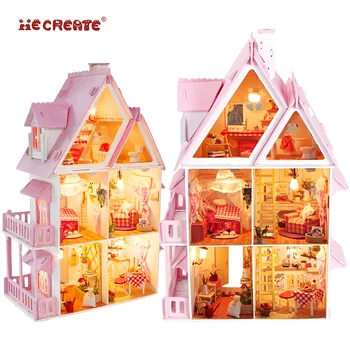 Girl Furniture DIY Miniature Doll House 3D Wooden Dolls Houses Miniature dollhouse Toys for children Furniture Kit
Girl Furniture DIY Miniature Doll House 3D Wooden Dolls Houses Miniature dollhouse Toys for children Furniture Kit
