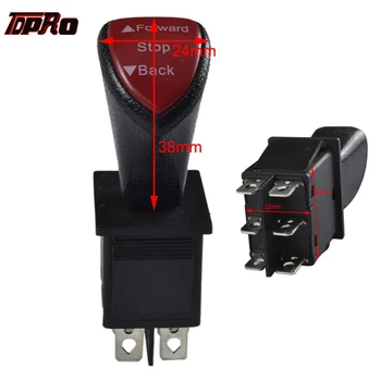 TDPRO 12v 24v 36v 48v Forward Reverse Switch Toggle For Burshless Motor Electric ATV Go kart Quad Buggy Dirt Pit Bike Scooter
TDPRO 12v 24v 36v 48v Forward Reverse Switch Toggle For Burshless Motor Electric ATV Go kart Quad Buggy Dirt Pit Bike Scooter