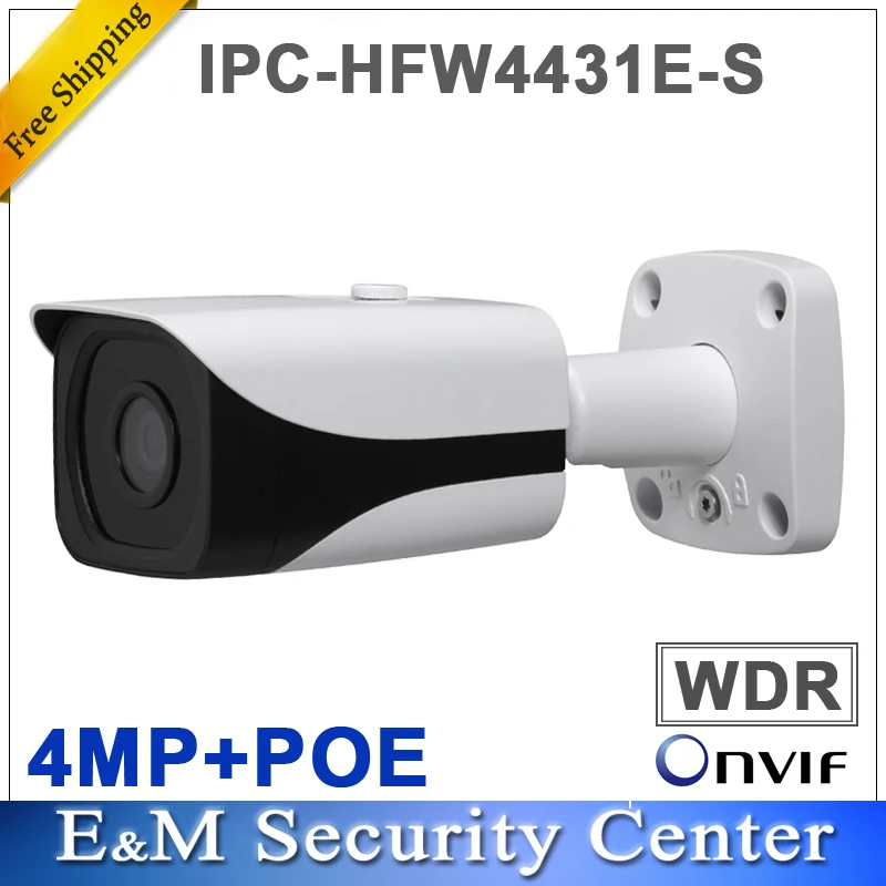 Original english DH-IPC-HFW4431E-S replace IPC-HFW4421E 4MP HD WDR Network Small IR Bullet CCTV POE Camera IPC-HFW4431E-S
Original english DH-IPC-HFW4431E-S replace IPC-HFW4421E 4MP HD WDR Network Small IR Bullet CCTV POE Camera IPC-HFW4431E-S