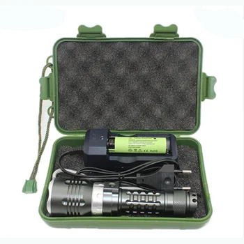 Scuba Torch Diving Flashlight XM-L2 U2 LED Dive Light Underwater Hunting Flashlight Waterproof Lamp +18650 Battery +Charger
Scuba Torch Diving Flashlight XM-L2 U2 LED Dive Light Underwater Hunting Flashlight Waterproof Lamp +18650 Battery +Charger