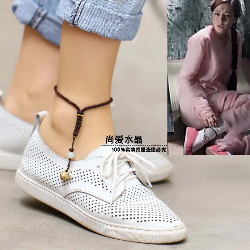 Sterling Silver anklet bells tiger year of fate evil III ten peach dilireba Bai Fengjiu same paragraph
Sterling Silver anklet bells tiger year of fate evil III ten peach dilireba Bai Fengjiu same paragraph