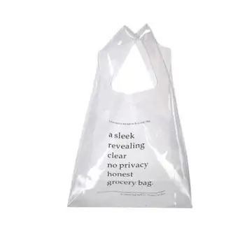 

Manufacturers directly supply new PVC beach shopping bags fashion transparent PVC bags ins popular printing shopping bags sellin