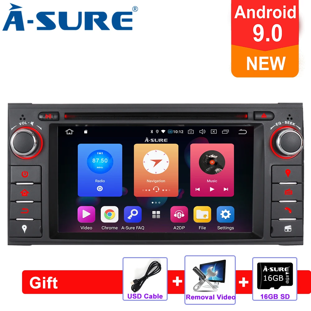 A-Sure 6 Inch Quad Core 32G ROM Android 9.0 Car Auto Radio GPS DVD Player Stereo Navigation For Jeep Commander Grand Cherokee
A-Sure 6 Inch Quad Core 32G ROM Android 9.0 Car Auto Radio GPS DVD Player Stereo Navigation For Jeep Commander Grand Cherokee