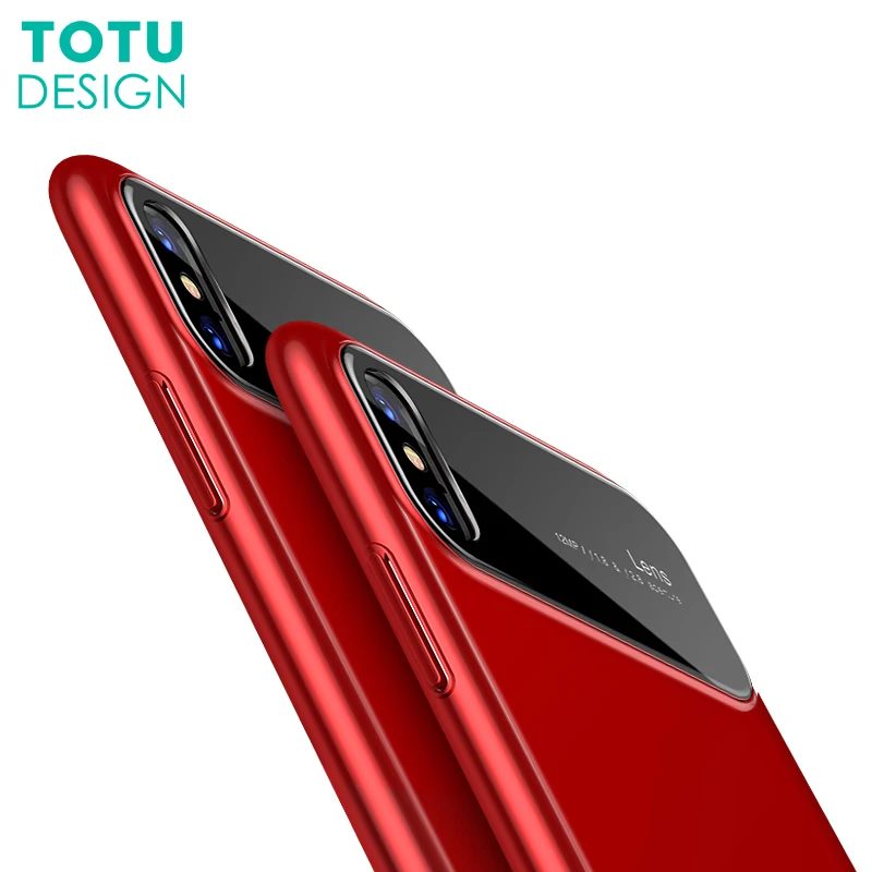 

TOTU Micro Scrub Luxury Case For iPhone X 10 Coque Ultra Thin Slim PC Hard Back Cover For iPhoneX Glossy Mirror Capinhas Fundas