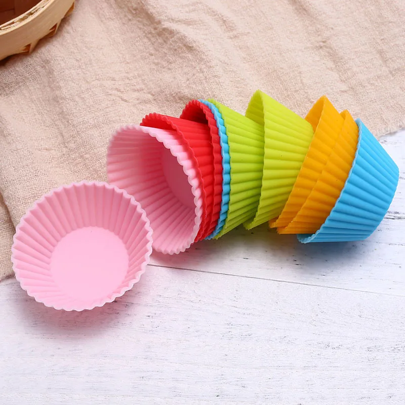 Urijk Random Color Muffin Moulds Baking Cake Decorating Tools Mutisize Silicone Mold Bakeware Cupcake Liner Cupcake Stand DIY 
Urijk Random Color Muffin Moulds Baking Cake Decorating Tools Mutisize Silicone Mold Bakeware Cupcake Liner Cupcake Stand DIY
