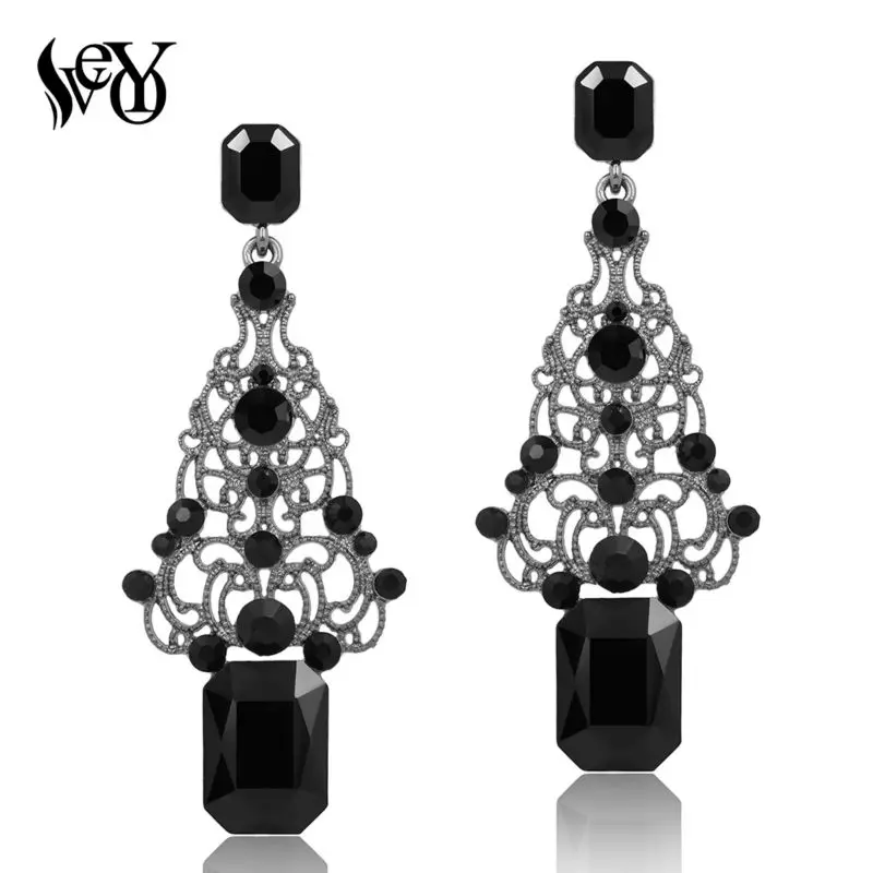 VEYO Crystal Earrings For Women Full of Rhinestone Drop Earrings Vintage High Quality Brincos Pendientes
VEYO Crystal Earrings For Women Full of Rhinestone Drop Earrings Vintage High Quality Brincos Pendientes