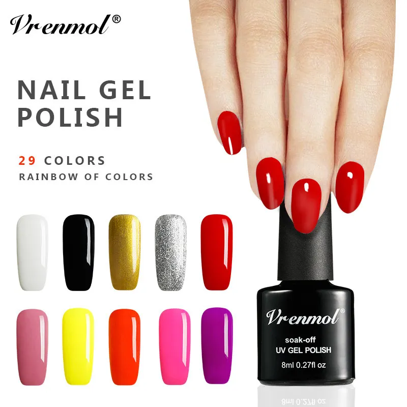 Vrenmol 8ml French Nude Color Nail Polish Nail Art Designs UV Gel Lacquer Hybrid Professional Varnish Need Top Base Coat Primer
Vrenmol 8ml French Nude Color Nail Polish Nail Art Designs UV Gel Lacquer Hybrid Professional Varnish Need Top Base Coat Primer
