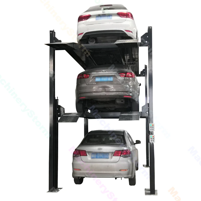 Hydraulic Car Parking Lift 4 Post Triple Stacker Lift Auto Car Parking Equipment Four Post Lift Jack with thrice Levels
Hydraulic Car Parking Lift 4 Post Triple Stacker Lift Auto Car Parking Equipment Four Post Lift Jack with thrice Levels