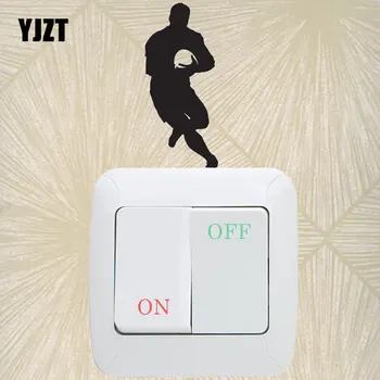 YJZT Rugby Player Run LifeSize Light Switch Funny Wall Decal Vinyl Stickers Decor Art 8SS-2437
YJZT Rugby Player Run LifeSize Light Switch Funny Wall Decal Vinyl Stickers Decor Art 8SS-2437