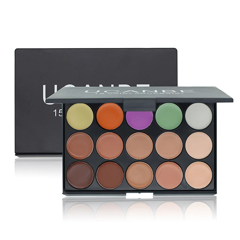 UCANBE Brand Concealer Palette 15 Colors Matte Pigment Camouflage Facial Concealer Palettes Warm Earth Contour Cream Makeup set
UCANBE Brand Concealer Palette 15 Colors Matte Pigment Camouflage Facial Concealer Palettes Warm Earth Contour Cream Makeup set