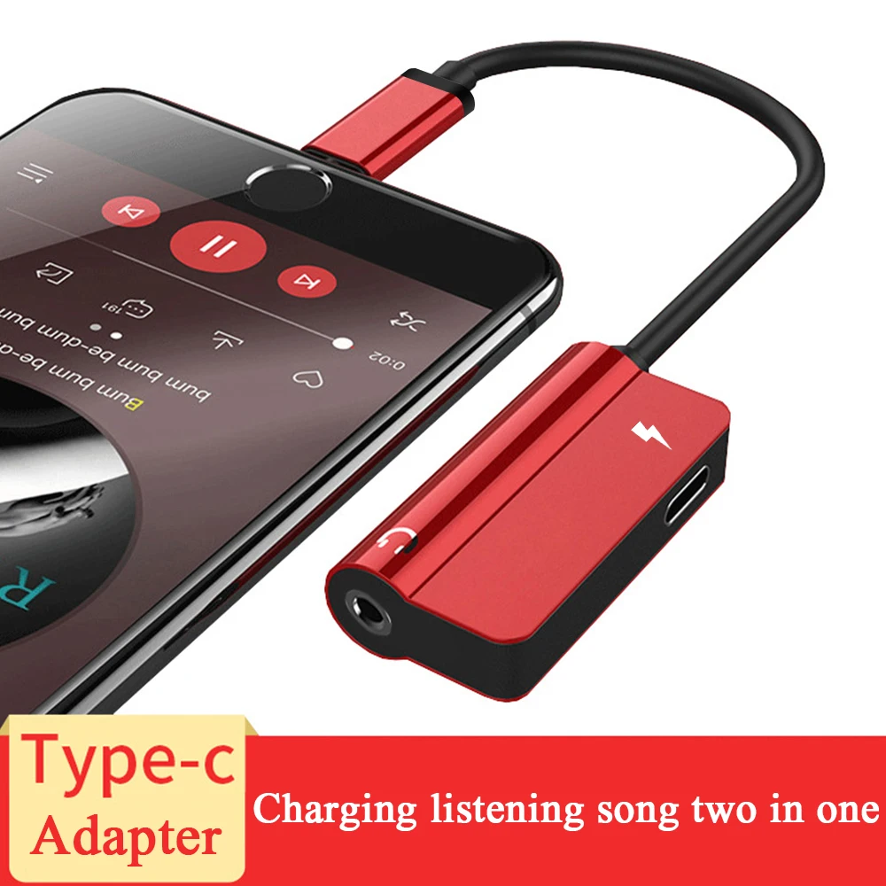 Type C Adapter to 3.5mm Headphone Aux Jack + Charging Supports Charging ,Listening, Audio Tupe-C for xiaomi mix 3 mate 10 20 Pro
Type C Adapter to 3.5mm Headphone Aux Jack + Charging Supports Charging ,Listening, Audio Tupe-C for xiaomi mix 3 mate 10 20 Pro