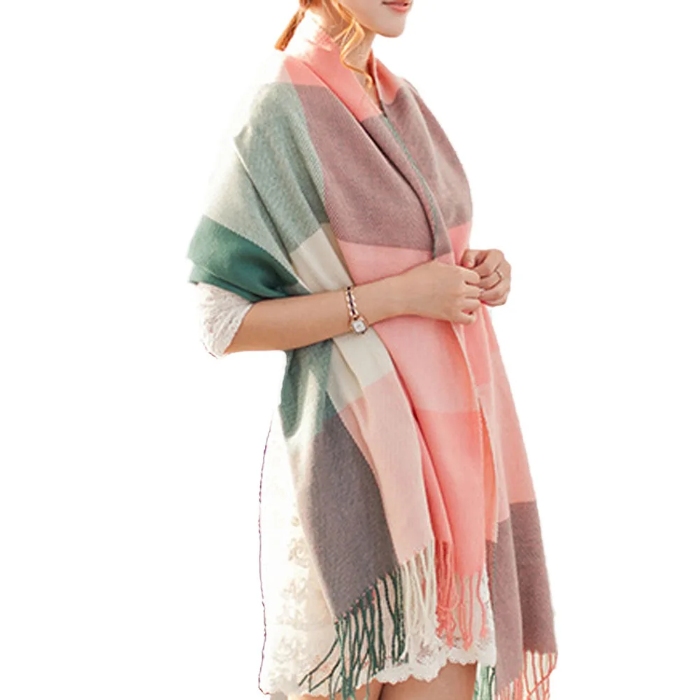 New Designer Imitation Cashmere Triangle Scarf Winter Women Shawl Cape Blanket Plaid Foulard 5colors
New Designer Imitation Cashmere Triangle Scarf Winter Women Shawl Cape Blanket Plaid Foulard 5colors