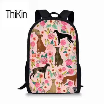 THIKIN School Backapcks For Kids Boys Girls Greyhounds Print Satchel Schoolbag Cute Rescue dog Design Female College Book Bag
THIKIN School Backapcks For Kids Boys Girls Greyhounds Print Satchel Schoolbag Cute Rescue dog Design Female College Book Bag